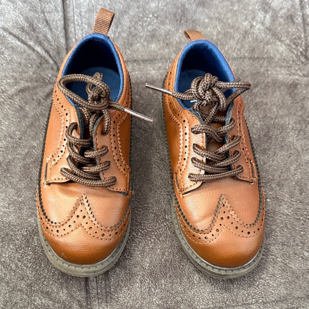 Carter's Brown Kids Dress Shoes
